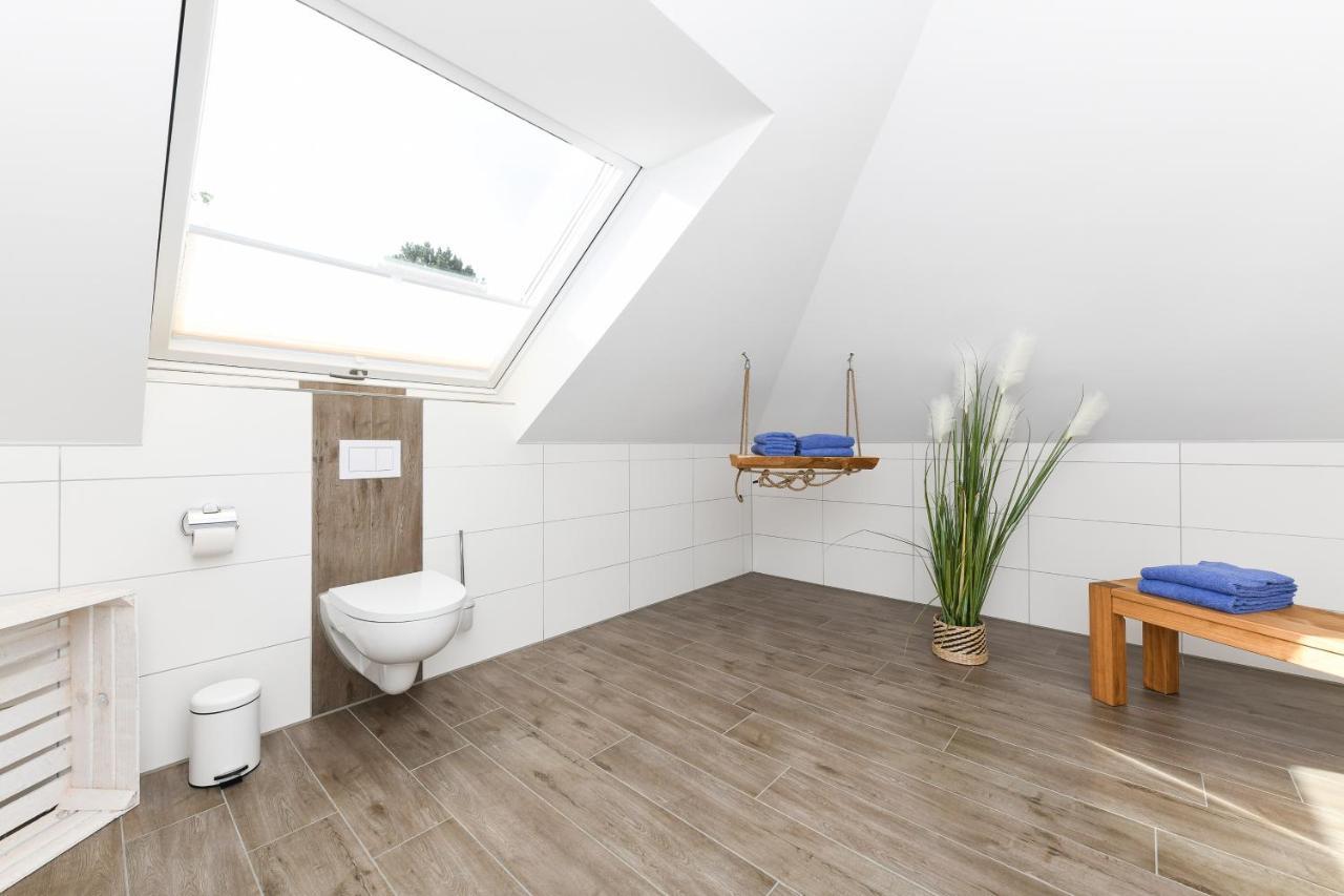 Ferienhaus Nordseeperle นอยฮาร์ลิงเงอซีล ภายนอก รูปภาพ