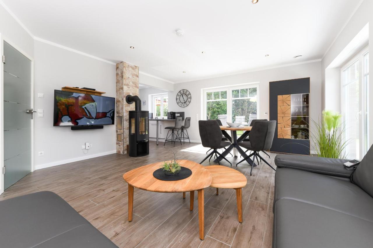 Ferienhaus Nordseeperle นอยฮาร์ลิงเงอซีล ภายนอก รูปภาพ