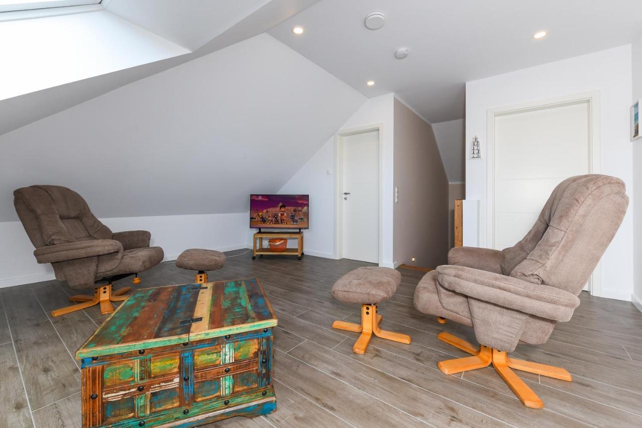 Ferienhaus Nordseeperle นอยฮาร์ลิงเงอซีล ภายนอก รูปภาพ